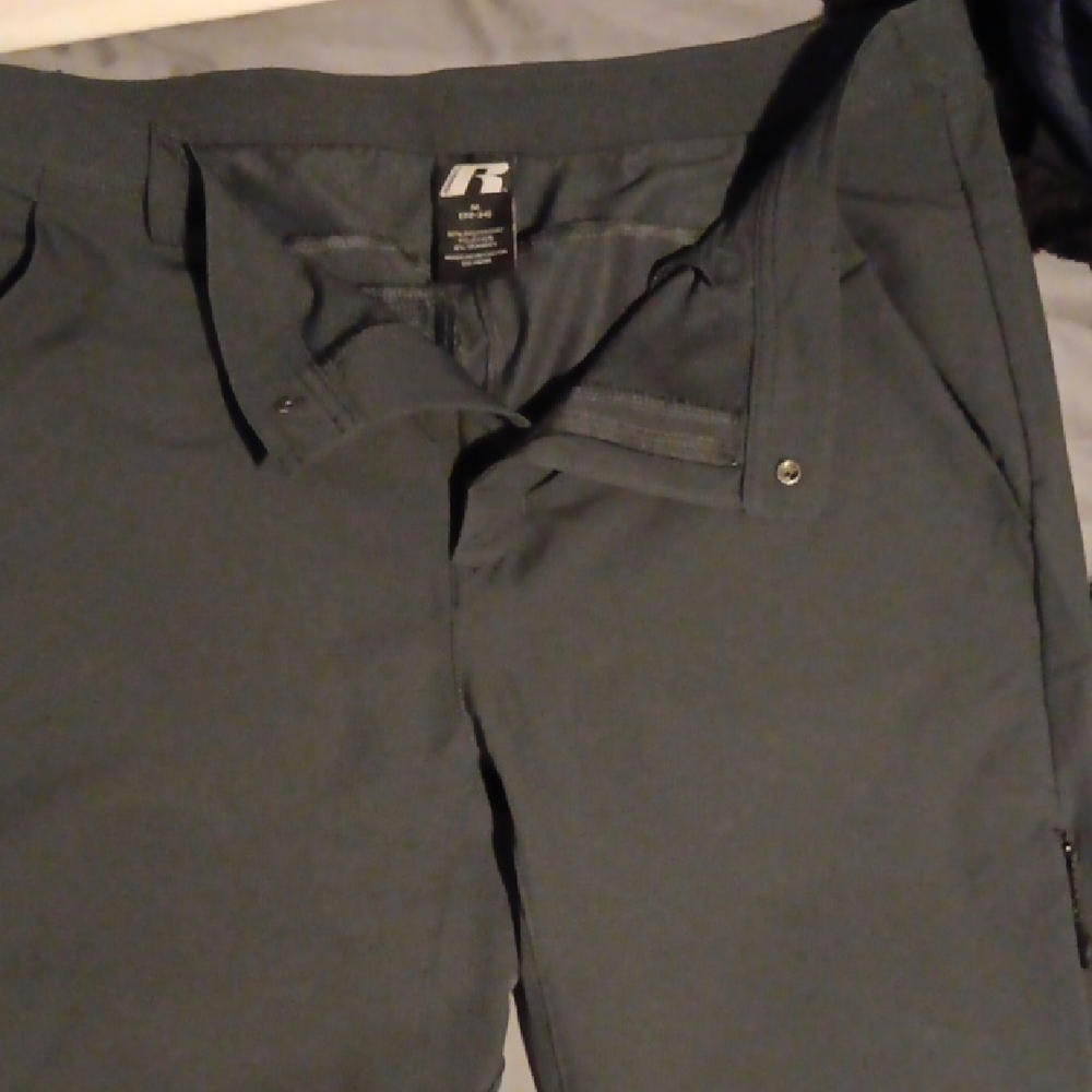 Russell Athletic Men's Dark Gray Cargo Pants